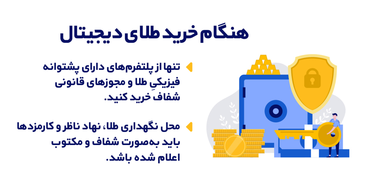 نکات خرید طلای دیجیتال