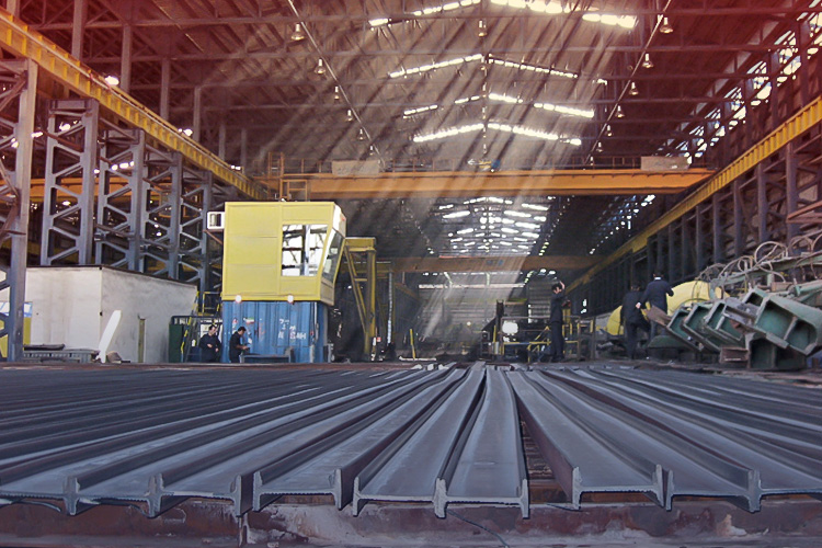 لیست برترین تولید کنندگان تیرآهن در ایران کارخانه جهان فولاد غرب