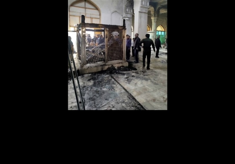 آشوبگران در خوزستان ‌امامزاده، حسینیه و مواکب را به آتش کشیدند+فیلم