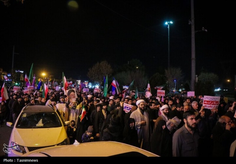 اغتشاشات ایران , راهپیمایی , اخبار قم , 