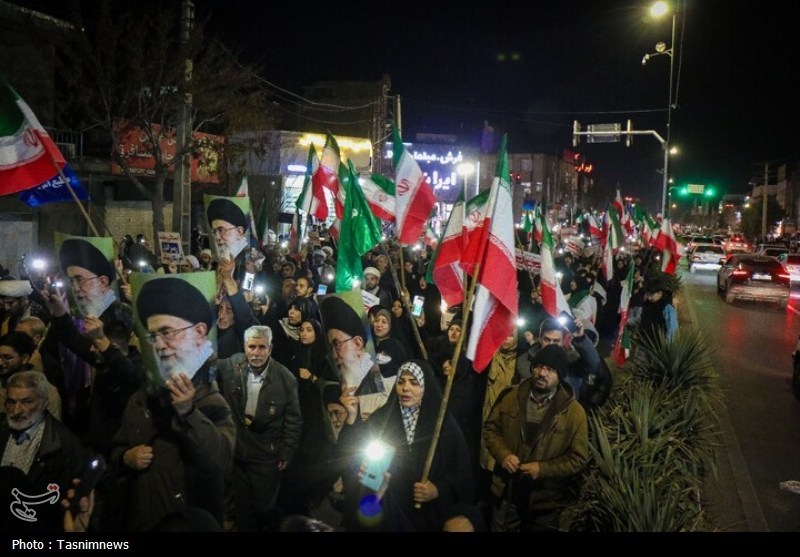 اغتشاشات ایران , راهپیمایی , اخبار قم , 