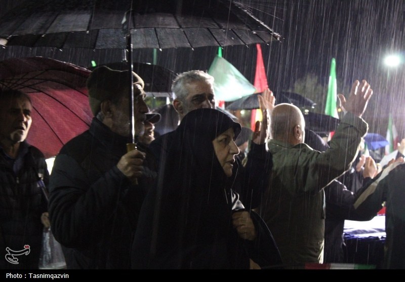 تشییع 6 شهید در قزوین با حضور مردم عزادار و غیور شهید , اخبار قزوین , رژیم صهیونیستی (اسرائیل) , جنگ ,