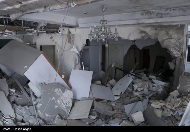 حمله رژیم صهیونیستی به یک واحدمسکونی در زنجان+تصاویر اختصاصی اخبار استان زنجان , اخبار زنجان , جنگ تحمیلی ,