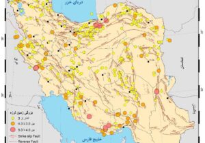 ایران تیرماه امسال ۵۳۰ بار لرزید