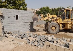 تخریب ۵۶ مورد ساخت‌وساز غیرمجاز در ملارد