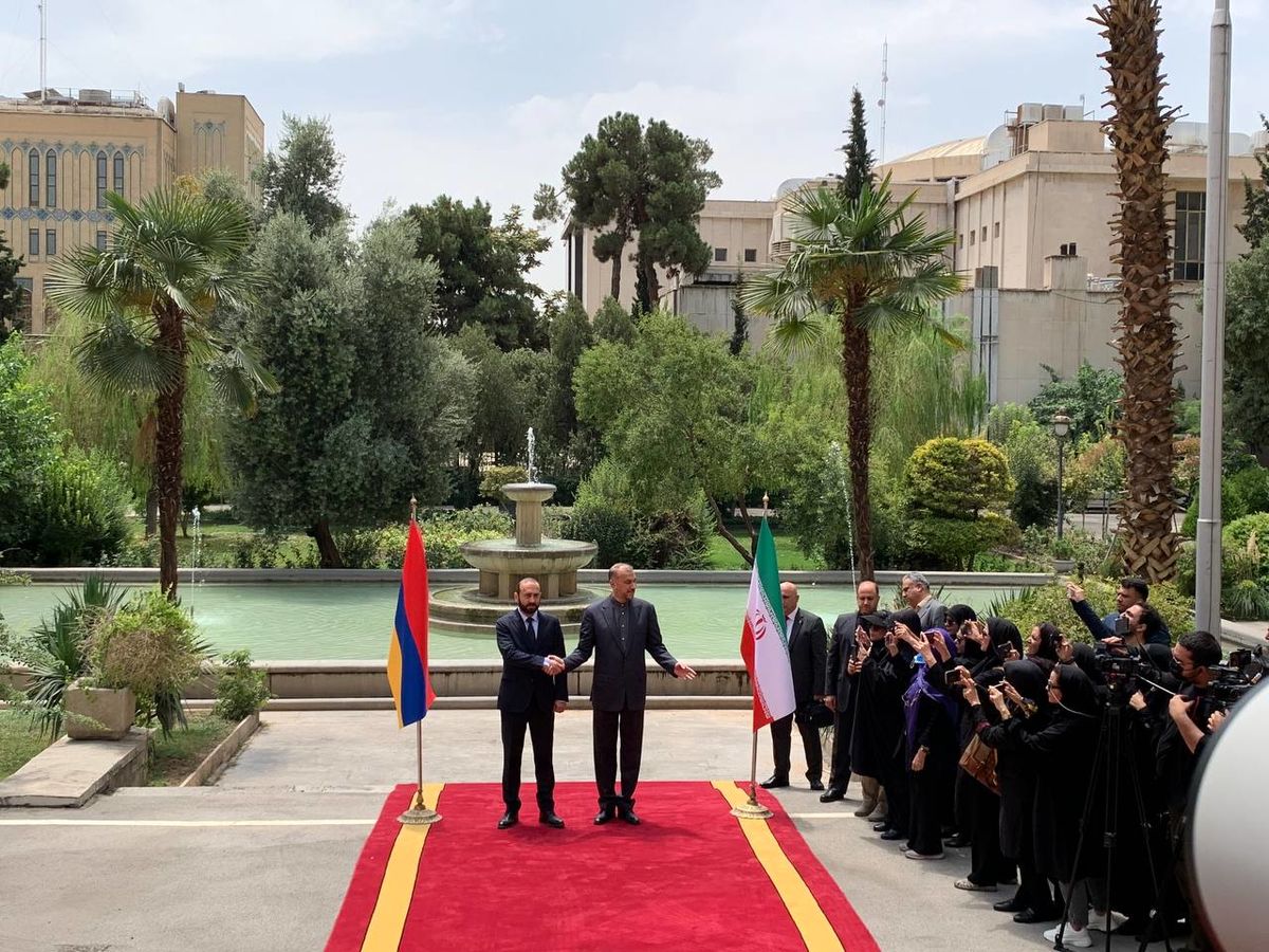 دیدار وزیر خارجه ایران و ارمنستان