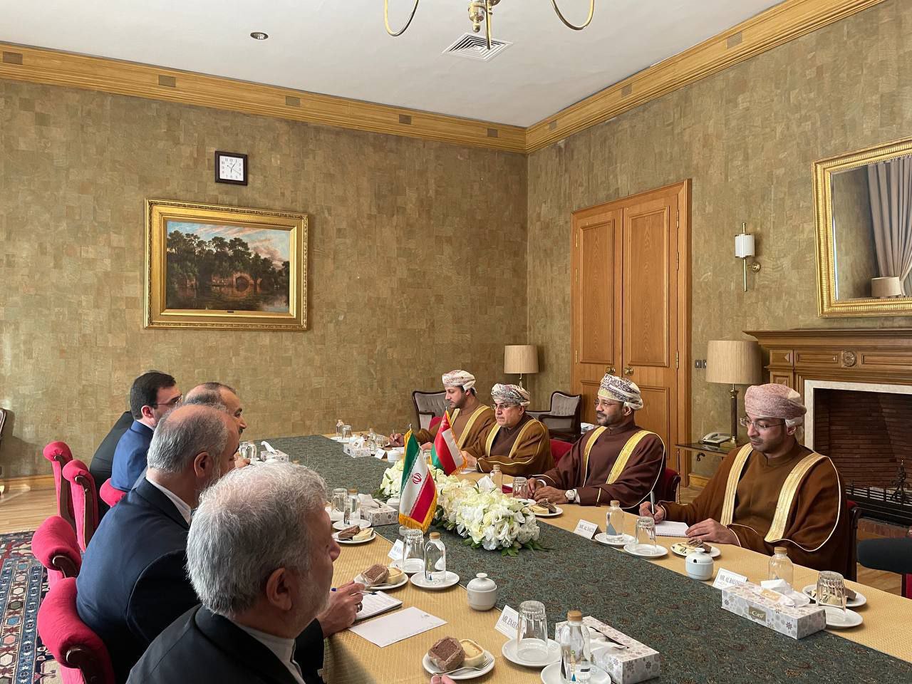 دیدار وزیرخارجه عمان و ایران