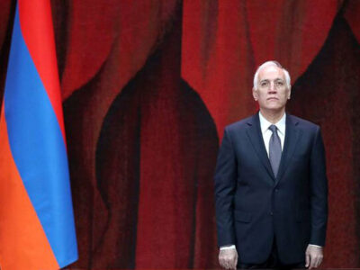 رییس جمهور ارمنستان به زبان فارسی توییت زد