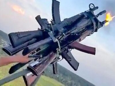 سلاح عجیب اوکراینی‌ برای مقابله با پهپادهای روسیه + عکس
