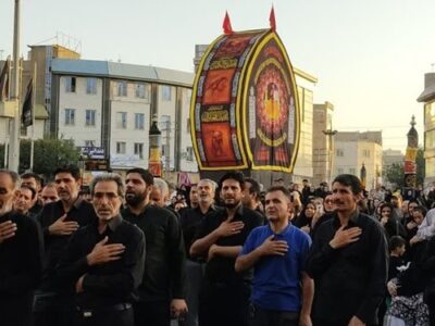 سوگواری مردم شهرقدس در تاسوعای حسینی + فیلم و عکس