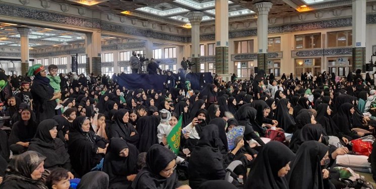 مراسم شیرخوارگان حسینی در استان تهران برگزار شد+ فیلم و عکس