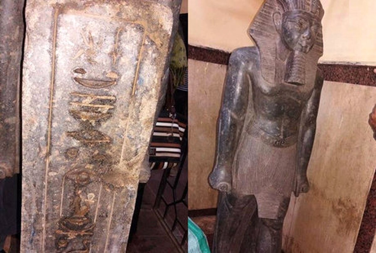 کشف گنج فرعون در خانه قاچاقی + عکس