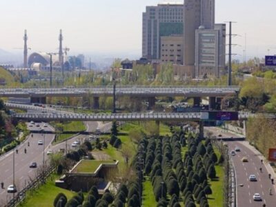 کیفیت هوای تهران زرد است