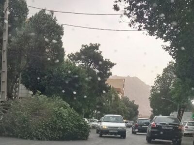 احتمال وزش باد شدید در تهران از سه‌شنبه