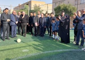 افتتاح مدرسه ۱۲ کلاسه باقرالعلوم در خاورشهر