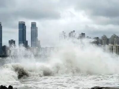 تخیله ۱۴ هزار نفر در کره جنوبی به دلیل طوفان