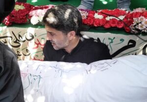 تشییع و تدفین شهید گمنام در اسلامشهر