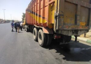 توقیف ۷ خودرو زباله تهران در کهریزک