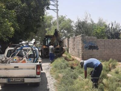 جمع‌آوری ۱۲۹ انشعاب غیرمجاز آب در شهریار