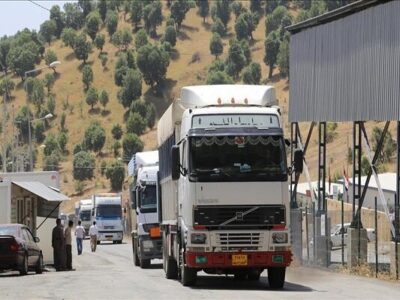 ممنوعیت تبادلات اقتصادی و تجاری از مرز مهران از ۳ تا ۱۸ شهریور