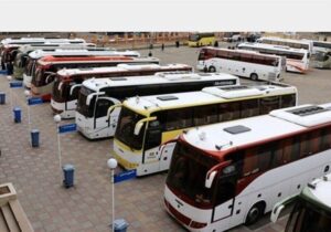 نرخ کرایه اتوبوس تا پایانه‌های مرزی خوزستان اعلام شد