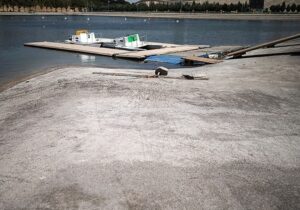وعده وزارت ورزش برای حل مشکل کاهش آب دریاچه آزادی