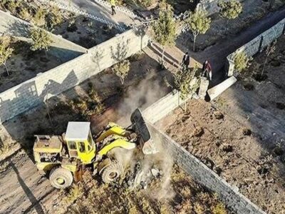 ۱۲ فقره ساخت و ساز‌ غیرمجاز در دماوند تخریب شد