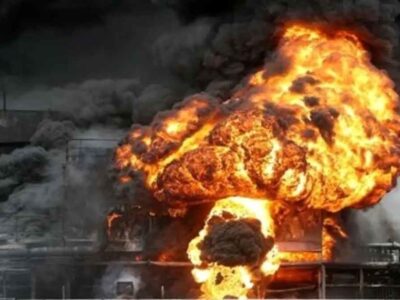 انفجار وحشتناک یک واحد پلیمر در اصفهان