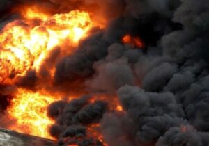 انفجار کارخانه آمونیاک در یزد