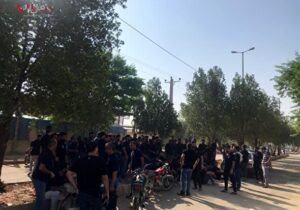 تجمع اعتراضی کارگران با شعار اجرای طبقه بندی مشاغل