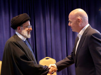 رییس فیفا به ایران می‌آید