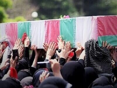 شهید مدافع حرم «یحیی رستمی» در بهارستان تشییع می‌شود