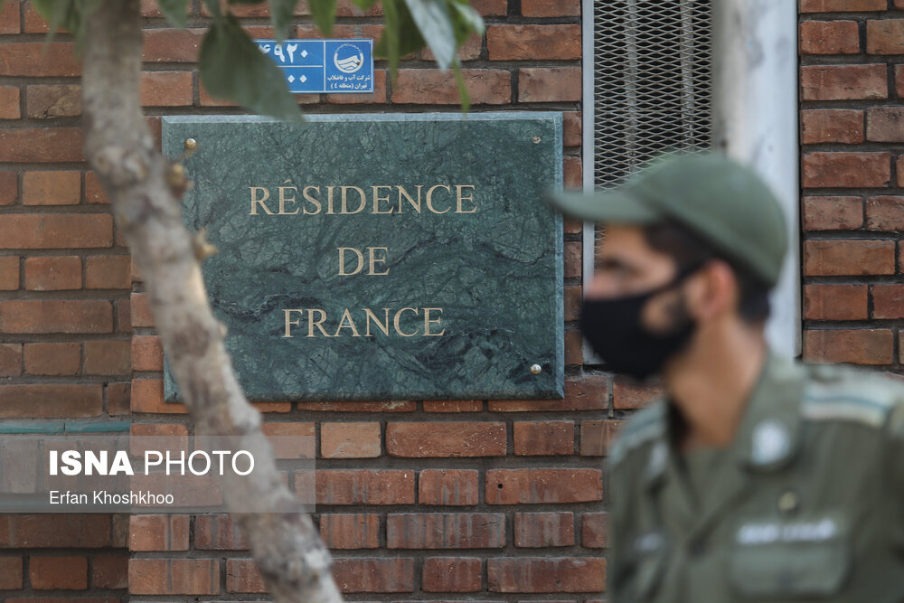 آدرس سفارت فرانسه در تهران