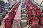 اهدای بیش از ۱۵۰۰ بسته لوازم التحریر به دانش آموزان شهرقدس