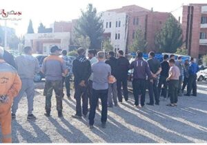 تجمع اعتراضی کارگران شهرداری برای معوقات مزدی