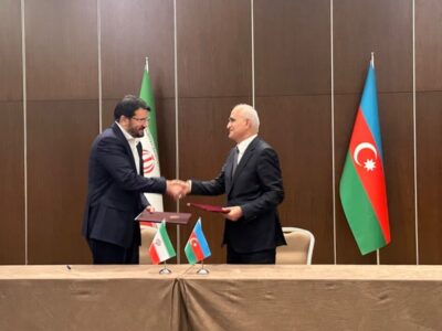توافق ایران و جمهوری آذربایجان برای ساخت خط آهن راهگذر ارس