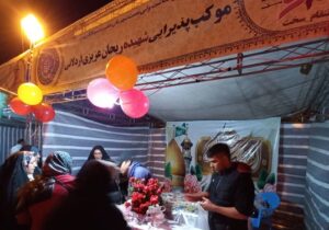 خدمات‌رسانی ۱۰۰ موکب مردمی به مناسبت ولادت حضرت سیدالکریم(ع)