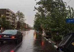 وزش باد شدید و رگبار پراکنده در تهران از دوشنبه