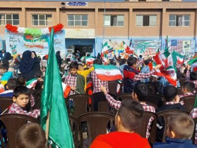 تجمع دانش‌آموزی «نسل آرمانی» در روستای اسلام‌آباد نظامی شهرری برگزار شد