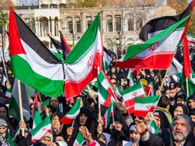 خروش مردم سراسر ایران در حمایت از مردم و مبارزان فلسطینی