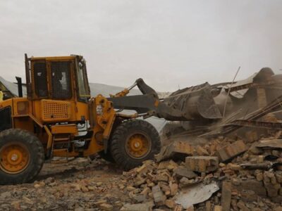 ۲۵ مورد ساخت و ساز غیرمجاز در منطقه ۱۹ رفع تصرف شد