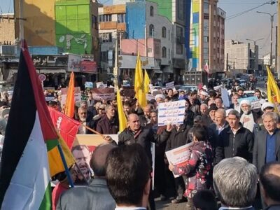 راهپیمایی ضدصهیونیستی مردم شهرقدس