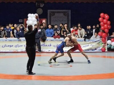 ۲۵۰ کشتی‌گیر فرنگی در مسابقات استان تهران به رقابت پرداختند