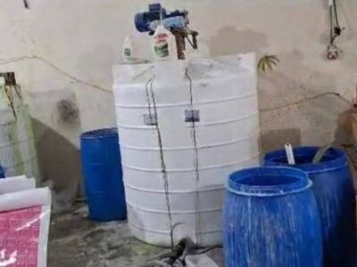 ۷ کارگاه تولید محصولات بهداشتی تقلبی در تهران پلمب شد