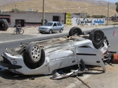 واژگونی خودرو در محور دماوند-فیروزکوه ۵ مصدوم داشت