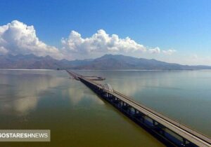 دریاچه ارومیه جان تازه گرفت / رها سازی آب و عبور از خشکی