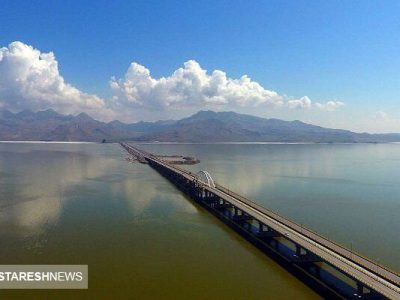 وضعیت دریاچه ارومیه / تراز آب مثبت شد؟