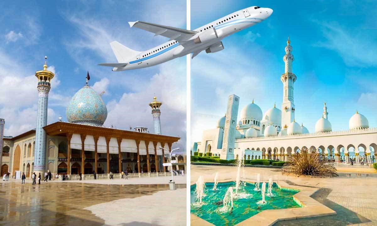 هزینه و مزایای سفر هوایی شیراز به مشهد برای متقاضیان درمان و زیارت