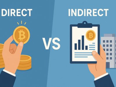 مقایسه روش‌های خرید مستقیم و غیر مستقیم ارز دیجیتال