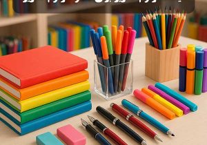 چه اجناسی برای مغازه لوازم تحریر لازم است؟